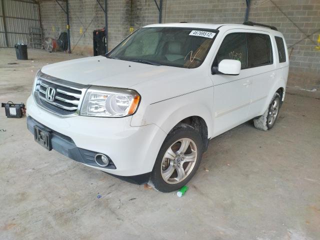 Photo 2 from auction – 2015 HONDA PILOT EXL with VIN 5FNYF3H54FB012763