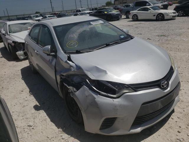 TOYOTA COROLLA L 2014 with VIN 2T1BURHE0EC127541 - Photo from auction