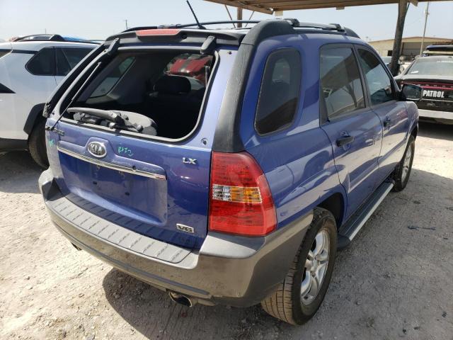 Photo 4 from auction – 2008 KIA SPORTAGE E with VIN KNDJF723587491476
