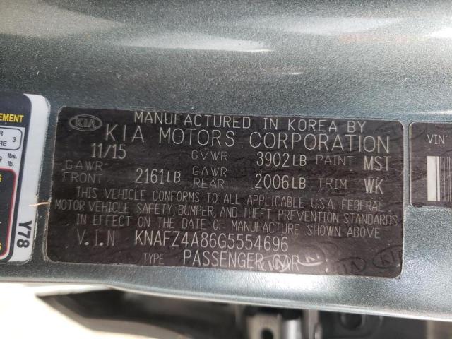 Photo 10 from auction – 2016 KIA FORTE EX with VIN KNAFZ4A86G5554696