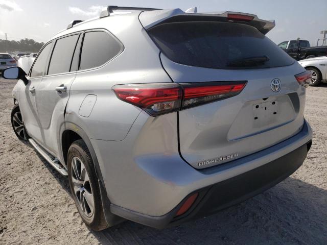 Photo 3 from auction – 2021 TOYOTA HIGHLANDER with VIN 5TDGZRAH3MS521309
