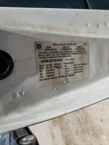 Photo 10 from auction – 2000 CHEVROLET ASTRO with VIN 1GCDM19W7YB166423