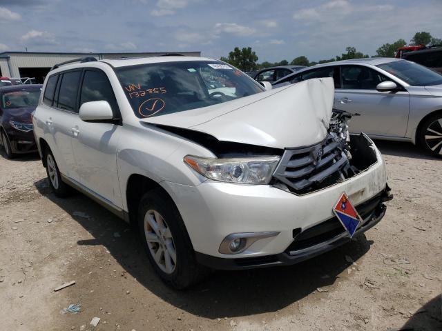 TOYOTA HIGHLANDER 2013 with VIN 5TDZK3EH7DS132855 - Photo from auction