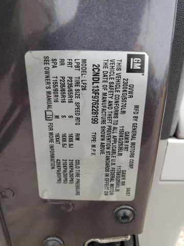 Photo 10 from auction – 2007 CHEVROLET EQUINOX LS with VIN 2CNDL13F976228199