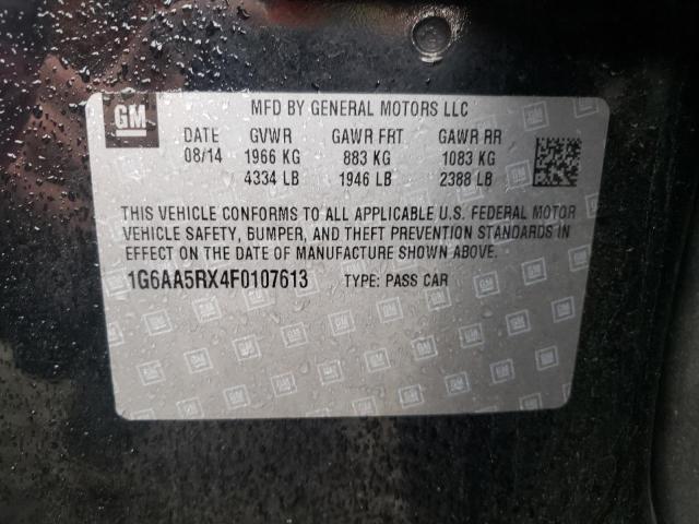 Photo 10 from auction – 2015 CADILLAC ATS with VIN 1G6AA5RX4F0107613