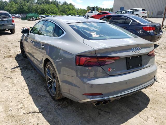Photo 3 from auction – 2018 AUDI S5 PREMIUM with VIN WAUB4CF54JA098590
