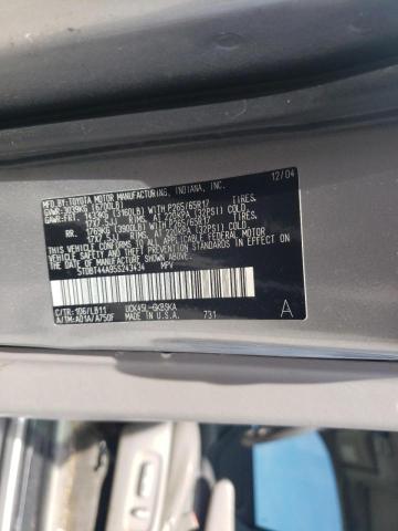 Photo 10 from auction – 2005 TOYOTA SEQUOIA SR with VIN 5TDBT44A95S243434