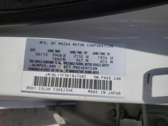 Photo 10 from auction – 2013 MAZDA 3 I with VIN JM1BL1TF9D1847685