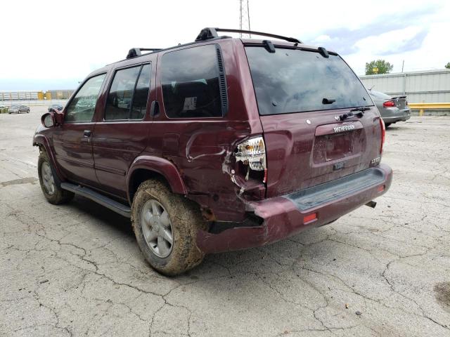 Photo 3 from auction – 2001 NISSAN PATHFINDER with VIN JN8DR09Y01W609544