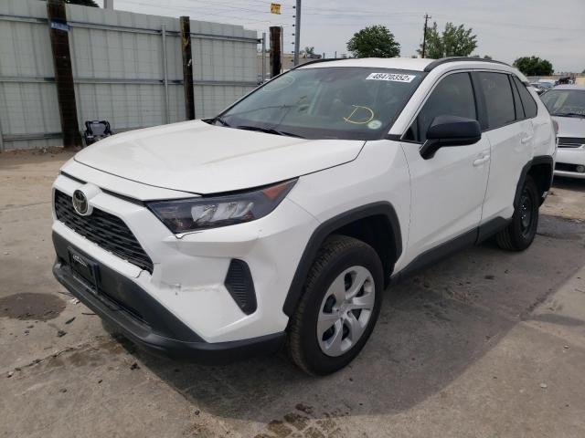 Photo 2 from auction – 2021 TOYOTA RAV4 LE with VIN 2T3F1RFV9MC234140