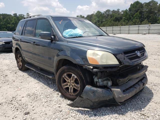 HONDA PILOT EXL 2003 with VIN 2HKYF185X3H592408 - Photo from auction