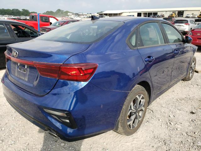 Photo 4 from auction – 2021 KIA FORTE FE with VIN 3KPF24AD3ME291457