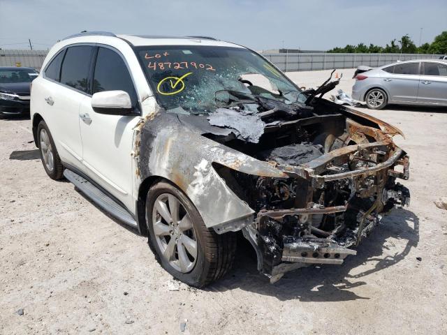 ACURA MDX ADVANC 2015 with VIN 5FRYD4H81FB027760 - Photo from auction