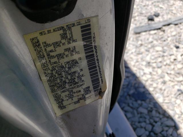 Photo 10 from auction – 2000 NISSAN FRONTIER C with VIN 1N6ED27Y6YC353447