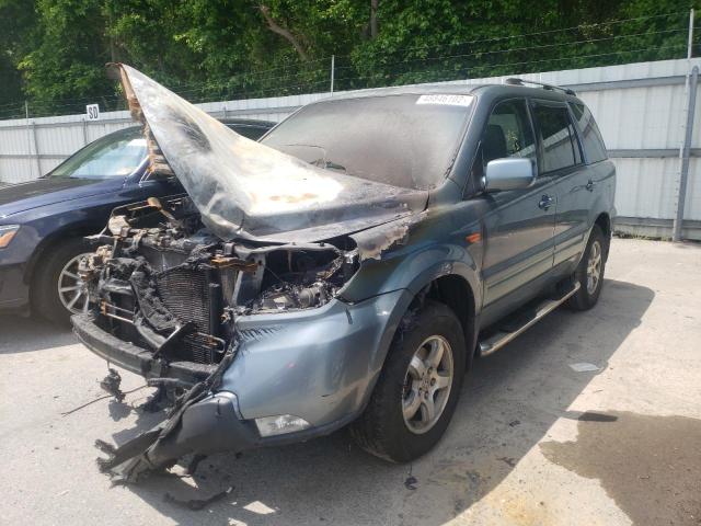 Photo 2 from auction – 2006 HONDA PILOT EX with VIN 2HKYF18626H511043