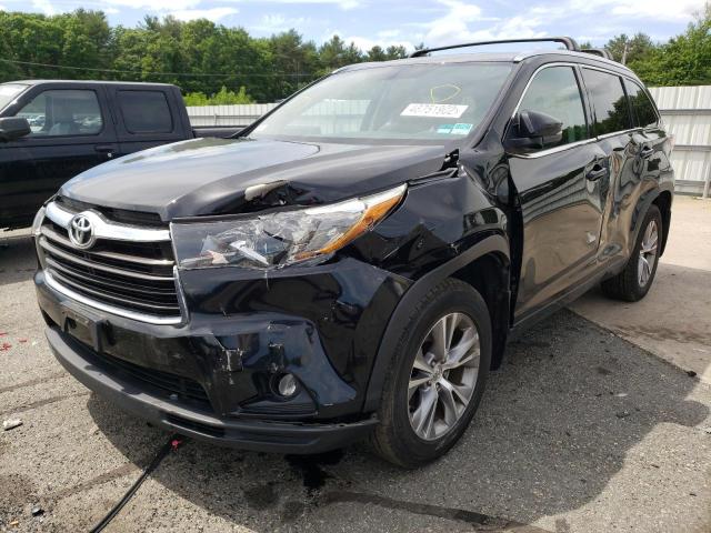 Photo 2 from auction – 2015 TOYOTA HIGHLANDER with VIN 5TDJKRFH4FS209327