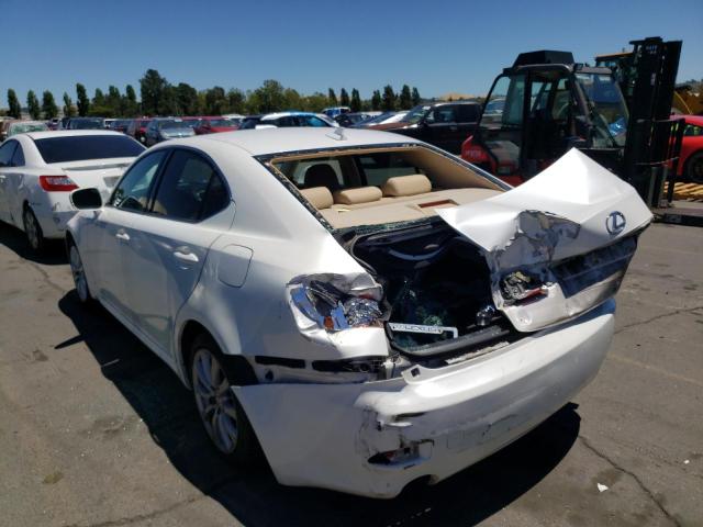 Photo 3 from auction – 2008 LEXUS IS 250 with VIN JTHCK262485027579