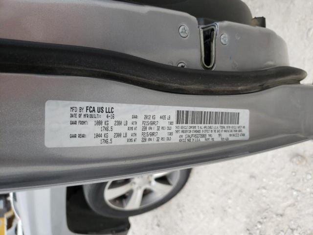 Photo 10 from auction – 2016 JEEP PATRIOT LA with VIN 1C4NJPFA5GD726869