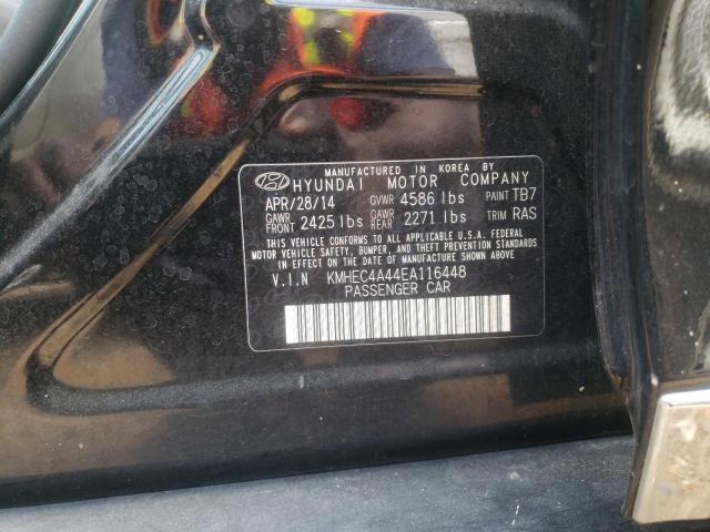 Photo 10 from auction – 2014 HYUNDAI SONATA HYB with VIN KMHEC4A44EA116448