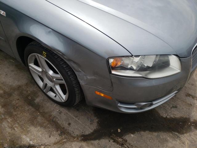 Photo 9 from auction – 2007 AUDI A4 2 with VIN WAUAF78E17A247525