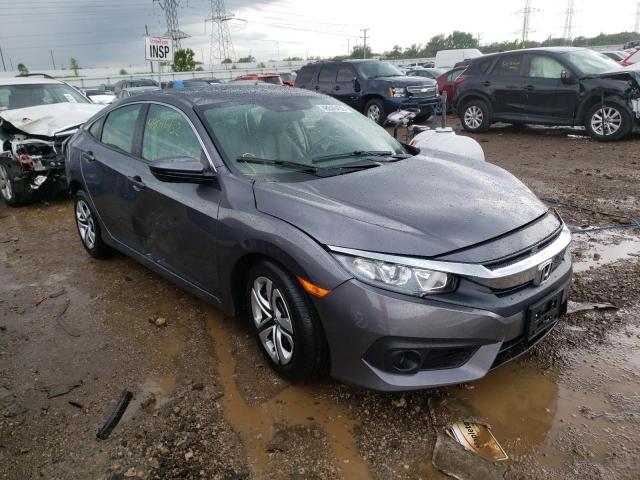 Photo 1 from auction – 2018 HONDA CIVIC LX with VIN 19XFC2F68JE001365