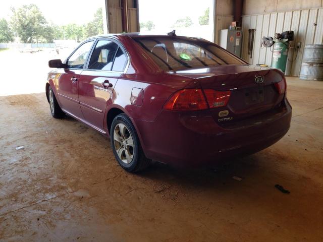 Photo 3 from auction – 2009 KIA OPTIMA LX with VIN KNAGE228295319279