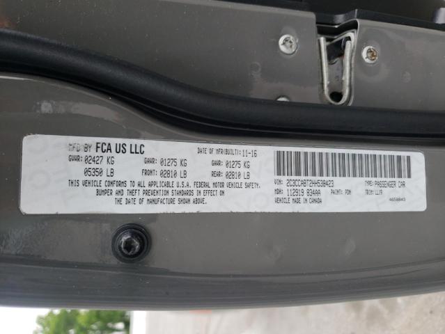 Photo 10 from auction – 2017 CHRYSLER 300 S with VIN 2C3CCABT2HH538423