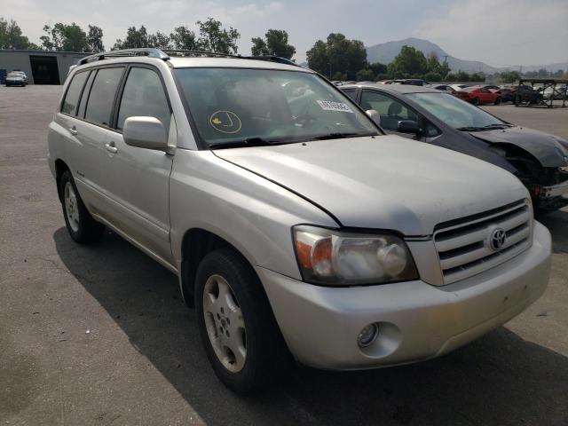 TOYOTA HIGHLANDER 2007 with VIN JTEDP21A770129892 - Photo from auction