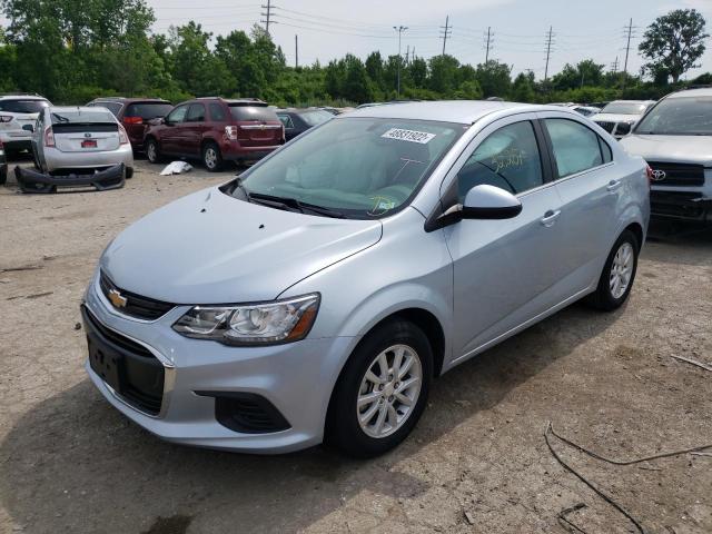 Photo 2 from auction – 2017 CHEVROLET SONIC LT with VIN 1G1JD5SHXH4114979