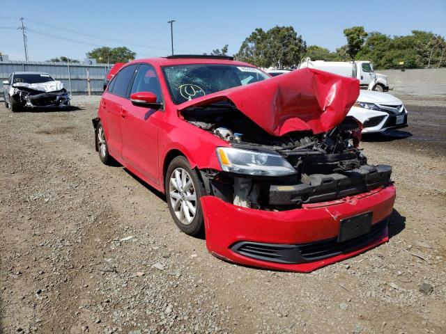VOLKSWAGEN JETTA SE 2012 with VIN 3VWDP7AJ7CM418647 - Photo from auction
