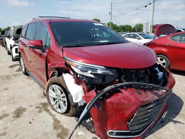 TOYOTA SIENNA LIM 2022 with VIN 5TDESKFC6NS055778 - Photo from auction