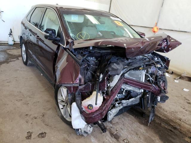 FORD EDGE SEL 2018 with VIN 2FMPK4J99JBB57762 - Photo from auction