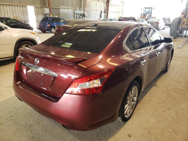 Photo 4 from auction – 2009 NISSAN MAXIMA S with VIN 1N4AA51E69C844280