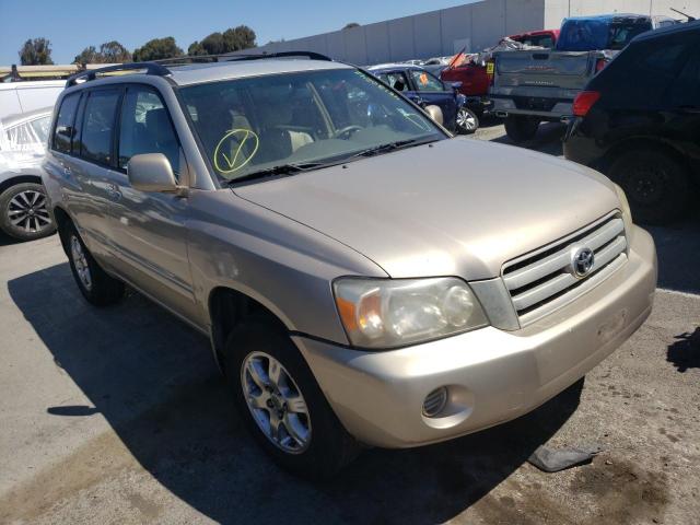 TOYOTA HIGHLANDER 2006 with VIN JTEDP21A160114495 - Photo from auction