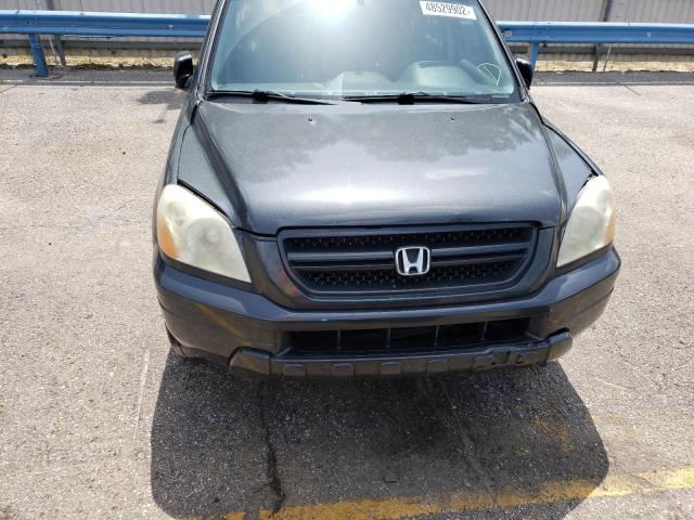 Photo 9 from auction – 2005 HONDA PILOT LX with VIN 2HKYF181X5H521371