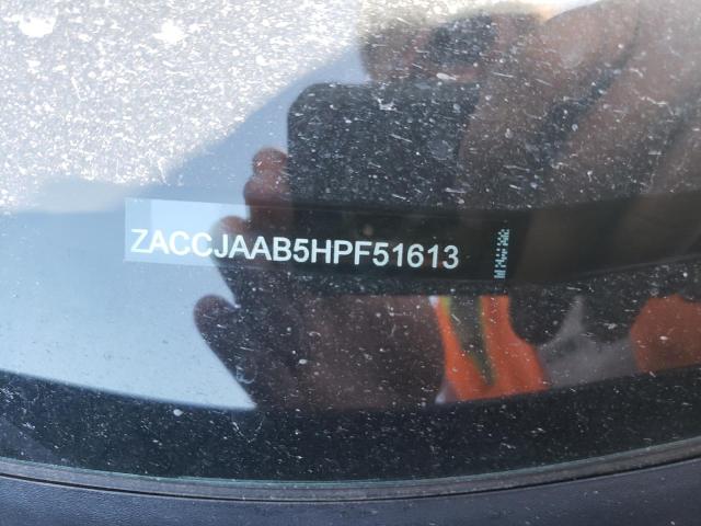 Photo 10 from auction – 2017 JEEP RENEGADE S with VIN ZACCJAAB5HPF51613
