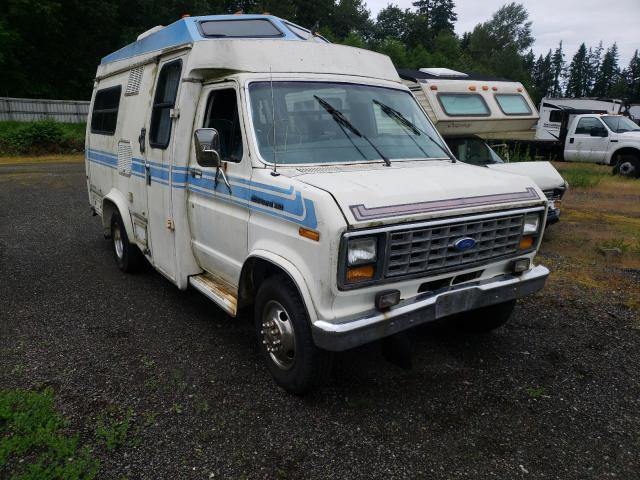 FORD ECONOLINE 1989 with VIN 1FDKE30G4KHC33887 - Photo from auction