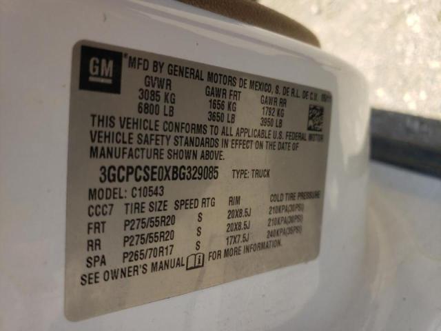 Photo 10 from auction – 2011 CHEVROLET SILVERADO with VIN 3GCPCSE0XBG329085