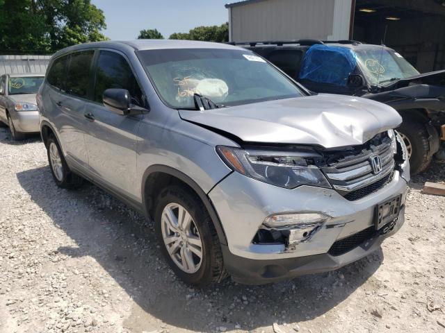 HONDA PILOT LX 2017 with VIN 5FNYF5H17HB047065 - Photo from auction
