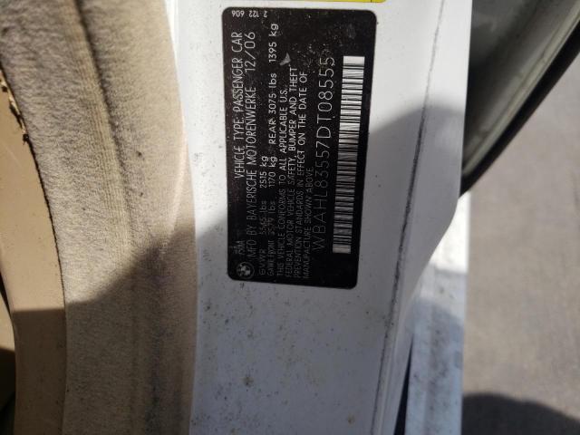 Photo 10 from auction – 2007 BMW 750 I with VIN WBAHL83557DT08555