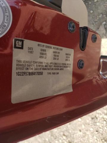 Photo 10 from auction – 2008 PONTIAC G6 VALUE L with VIN 1G2ZF57B984170358