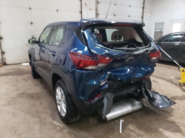 Photo 3 from auction – 2021 CHEVROLET TRAILBLAZE with VIN KL79MMS24MB135913