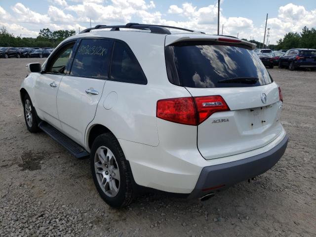 Photo 3 from auction – 2009 ACURA MDX TECHNO with VIN 2HNYD28609H534050