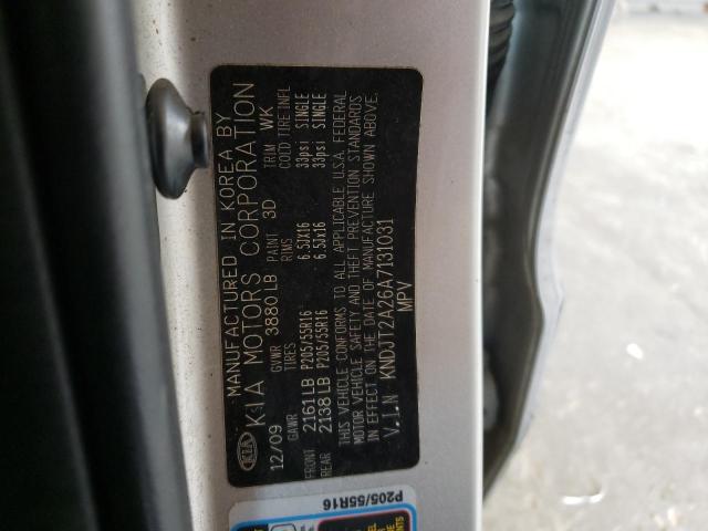 Photo 10 from auction – 2010 KIA SOUL + with VIN KNDJT2A26A7131031