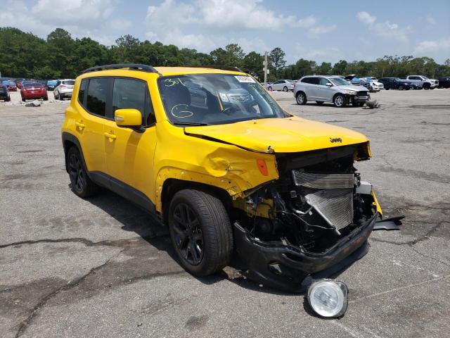 Photo 1 from auction – 2018 JEEP RENEGADE L with VIN ZACCJABB1JPH82643