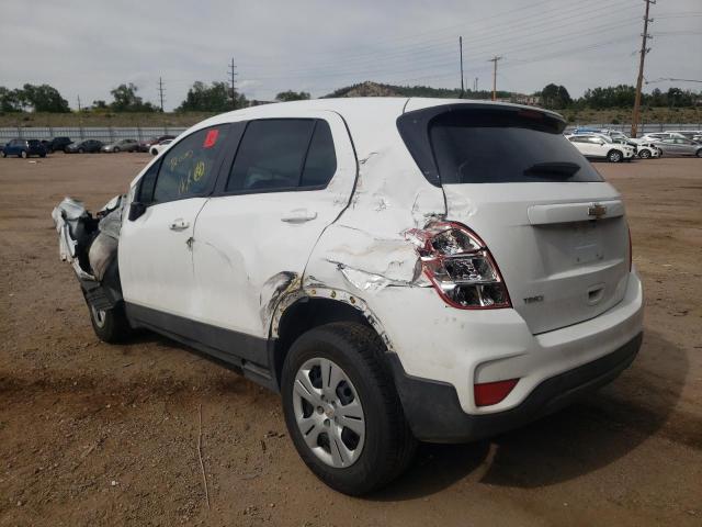Photo 3 from auction – 2018 CHEVROLET TRAX LS with VIN KL7CJKSB4JB561311