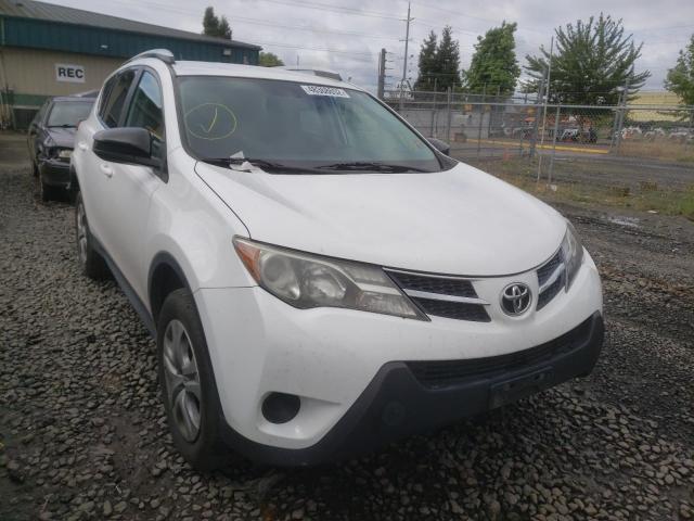 TOYOTA RAV4 LE 2014 مع رقم تعريف المركبة 2T3BFREV3EW148548 - صورة من المزاد