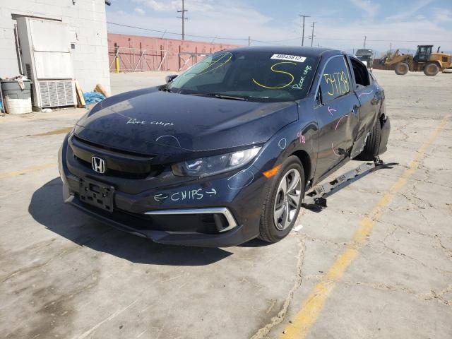 Photo 2 from auction – 2019 HONDA CIVIC LX with VIN 2HGFC2F62KH508334