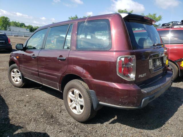 Photo 3 from auction – 2007 HONDA PILOT LX with VIN 2HKYF18187H535661