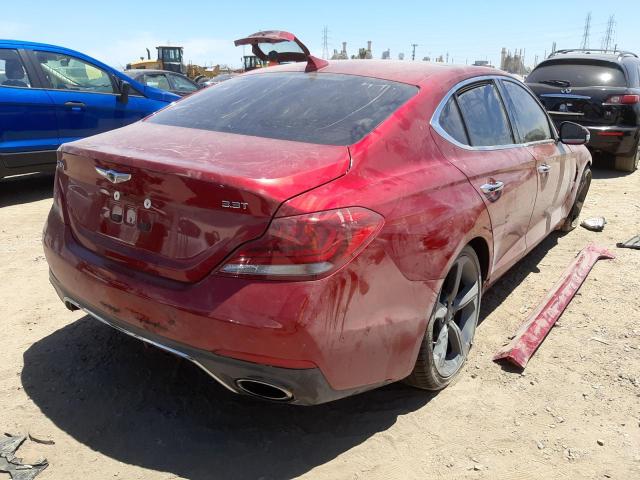 Photo 4 from auction – 2019 GENESIS G70 PRESTI with VIN KMTG34LE0KU017656